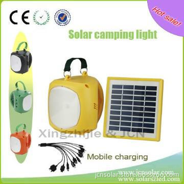 portable rechargeable solar led light for outdoor travelling